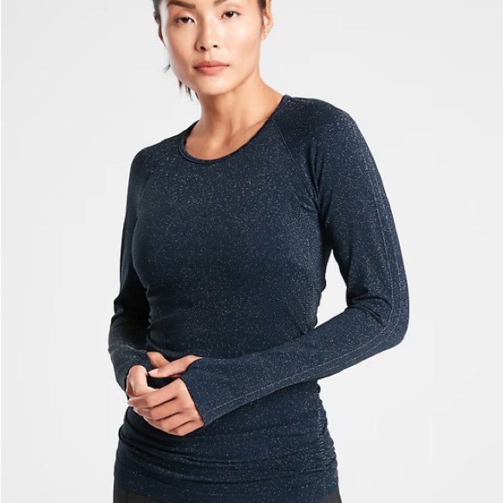 Athleta Speedlight Glow Long Sleeve Top